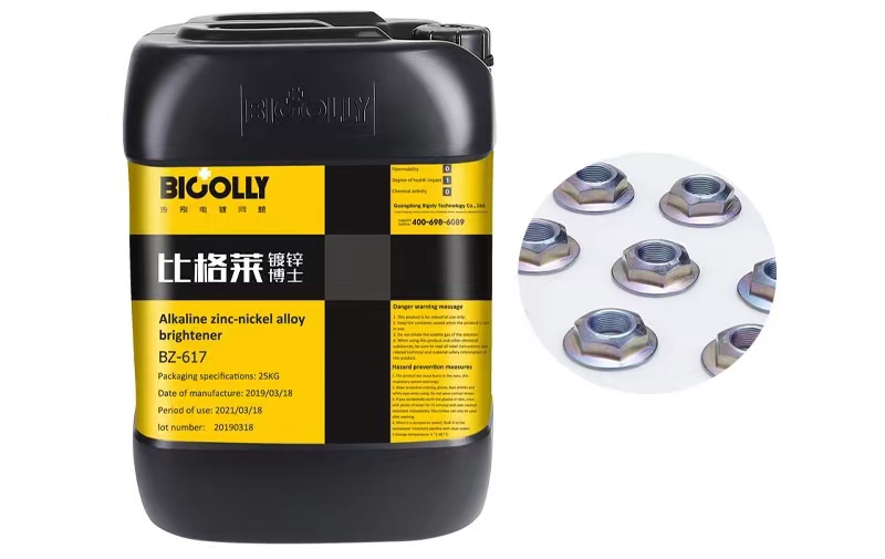 Zinc-nickel alloy plating additives for new energy vehicles 