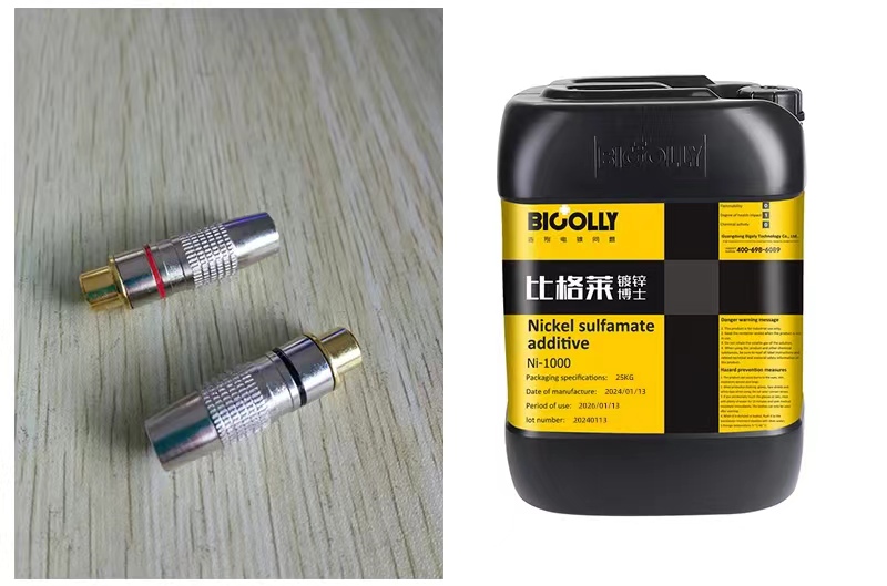 Plating hardness enhancement method of nickel sulfamate plating process